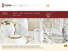 Tablet Screenshot of hosteletienda.com